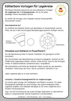 Vorschau - Mal- und Bastelvorlagen - Editierbarer Legekreis - Vorlage mit 11 Kreissegmenten (kommerziell, editierbar) - Seite 3