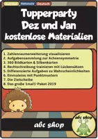 Vorschau - Arbeitsblätter - Kostenlose Kostprobe Dez 18/Jan 19: Symmetrie, Wahrscheinlichkeiten, Rechtschreibung, Einmaleins - Deckblatt