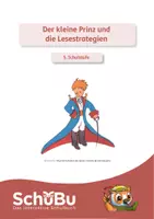 Vorschau - Arbeitsblätter - Der kleine Prinz und die Lesestrategien (interaktiv) - Deckblatt