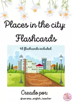 Vista previa - Juegos / Gamificación - PLACES IN THE CITY: FLASHCARDS - página 1