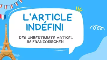 Vorschau - Präsentationen/Tafelbilder - L'article indéfini Simon Bigagli - Seite 1