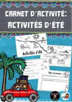 Vorschau - Arbeitsblätter - Carnet d'activité: les activités d'été - Deckblatt
