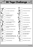 Vorschau - Arbeitsblätter - 30 Tage Fitness Challenge - Seite 3