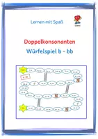 Vorschau - Spiele - Materialpaket Würfelspiele zu Doppelkonsonanten - Seite 1