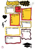 Vorschau - Arbeitsblätter - Bonne année AB - Deckblatt