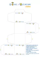 Aperçu - Autre type de ressources - Boite a bonheurs et à moments précieux - Gabarit à imprimer - Page de couverture
