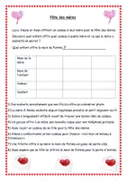 Aperçu - Jeux - Fête des mères - exercice de logique pour l'école primaire - Page de couverture