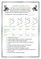 Aperçu - Jeux - Il gazouille et gazouille- exercice de logique pour l'école primaire - Page 1