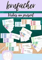 Vorschau - Arbeitsblätter - Verbenfächer: Les verbes français au présent (Éventail) #edukilights22 - Deckblatt