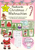 Vista previa - Unidades / Secuencias / Situaciones de Aprendizaje - Aléman - Navidad - paquete: hojas de trabajo, tarjetas con imagénes, diccionario de imágenes - Weihnachten - bundle Deutsch - página 1