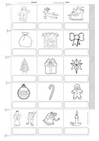 Vista previa - Unidades / Secuencias / Situaciones de Aprendizaje - Alemán - Navidad - diccionario de imágenes - German - Miniwörterbuch - Weihnachten - Deutsch - página 3