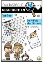 Vorschau - Stundenentwürfe - Kartei: Die 4 Fälle des Nomens - Grammatik - Deckblatt
