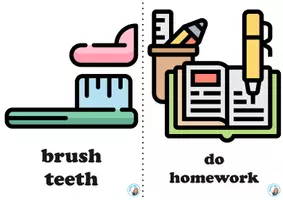 Vista previa - Hojas de trabajo - Daily routines | Trinity Exam GESE 3 | ESL kids - página 2