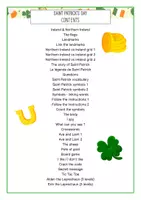 Aperçu - Feuilles d'exercices - My Saint Patricks Day Activity Book - The British Fox - Page 2