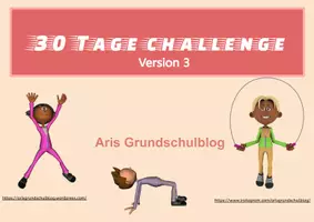Vorschau - Bildkarten - 30 Tage Bewegungschallenge Version 3 - Seite 1
