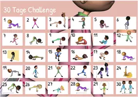 Vorschau - Bildkarten - 30 Tage Bewegungschallenge Version 3 - Seite 3