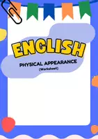 Vorschau - Arbeitsblätter - Physical Appearance Worksheet - Deckblatt