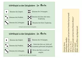 Vorschau - Spiele - Würfelspiel - Satzglieder - In Berlin - Seite 3