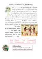 Vorschau - Arbeitsblätter - Papyrus – Schreibmaterial der „Alten Ägypter“ - Seite 3
