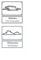 Vorschau - Arbeitsblätter - Wolken - Wolkenarten - Wetter - Seite 3