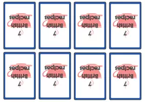 Aperçu - Jeux - Anglais - Jeu de 7 familles - British Recipes - Page 2