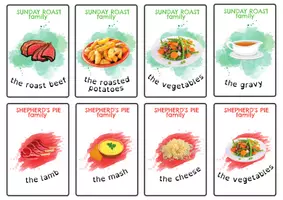 Aperçu - Jeux - Anglais - Jeu de 7 familles - British Recipes - Page 3
