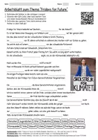 Vorschau - Arbeitsblätter - Arbeitsblatt "Fridays for Future" + Onlineübung & MP3 + Mindmap + Infografik - Deckblatt