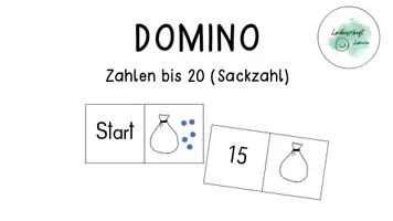 Vorschau - Arbeitsblätter - „Sackzahl" - Materialpaket - Seite 1