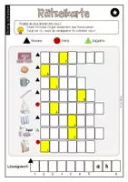 Vorschau - Aufgabenkarten - Rätselkarte (Richtig schreiben, ss) Freebie - Deckblatt