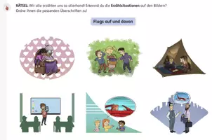 Vorschau - Arbeitsblätter - Spannend erzählen (interaktiv) - Seite 1