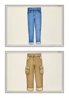 Vorschau - Bildkarten - Bild- und Wortkarten "Clothes" - Seite 3