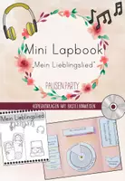 Vorschau - Arbeitsblätter - Mini Lapbook "Mein Lieblingslied" - Deckblatt