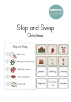 Vorschau - Spiele - Stop and Swap "Christmas" - Vokabelspiel - Deckblatt