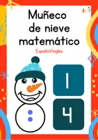 Vista previa - Manualidades / Dibujos para colorear - Muñeco de nieve matemático - Portada