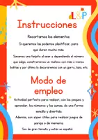 Vista previa - Manualidades / Dibujos para colorear - Muñeco de nieve matemático - página 1