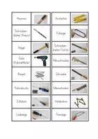 Vorschau - Arbeitsblätter - Materialpaket Domino (Metall/ Holz/ Kunststoff/ Elektronik/ Getriebetechnik) - Seite 2