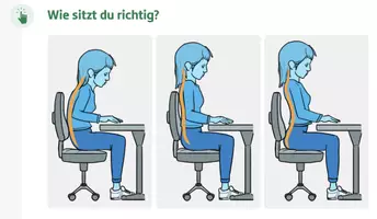 Vorschau - Interaktives Material - Gesunderhaltung des Skeletts, richtige Haltung (interaktiv) - Seite 3