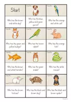 Vorschau - Spiele - "Pets" - Lesespiel für den Englischunterricht - Seite 1