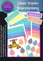 Vorschau - Stationenlernen - Classroom Management: Brainstorming - Ideen sammeln - Deckblatt