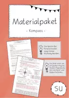 Vorschau - Arbeitsblätter - Materialpaket Kompass - Deckblatt