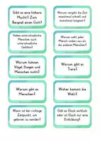 Vorschau - Aufgabenkarten - Denkerfragen als Einstieg in den Ethikunterricht der Grundschule - Seite 3