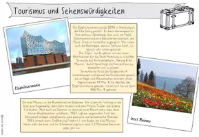 Vorschau - Anderer Materialtyp - Tourismus in Deutschland: Infokarten - Seite 3