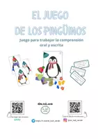Vista previa - Unidades / Secuencias / Situaciones de Aprendizaje - El juego de los pingüinos - Portada