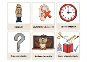 Vorschau - Merkblätter - Rollenkarten für Gruppenarbeit / kooperatives Lernen - Seite 2