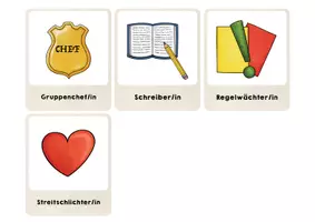 Vorschau - Merkblätter - Rollenkarten für Gruppenarbeit / kooperatives Lernen - Seite 3