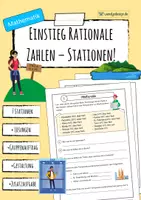 Vorschau - Unterrichtsreihen - Rationale Zahlen / Negative Zahlen (Addition Subtraktion) - Seite 3