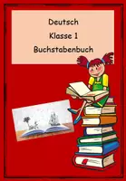 Vorschau - Stundenentwürfe - Deutsch - Klasse 1 - Das Buchstabenbuch - Deckblatt