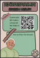 Vorschau - Arbeitsblätter - Bedürfnispyramide Abraham Maslow Armut/Reichtum - Seite 2