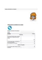 Vista previa - Evaluación - Criteríos de una carpeta - Portada