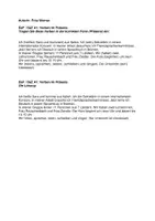 Vorschau - Arbeitsblätter - DaF / DaZ A1: Verben im Präsens - Deckblatt
